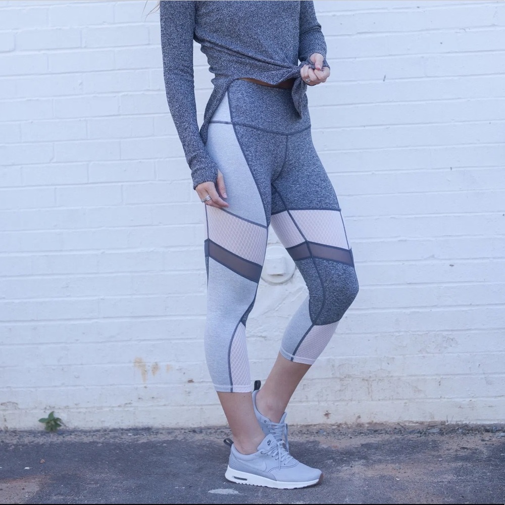 Zella Nordstrom High-Rise Breathable Crop Legging